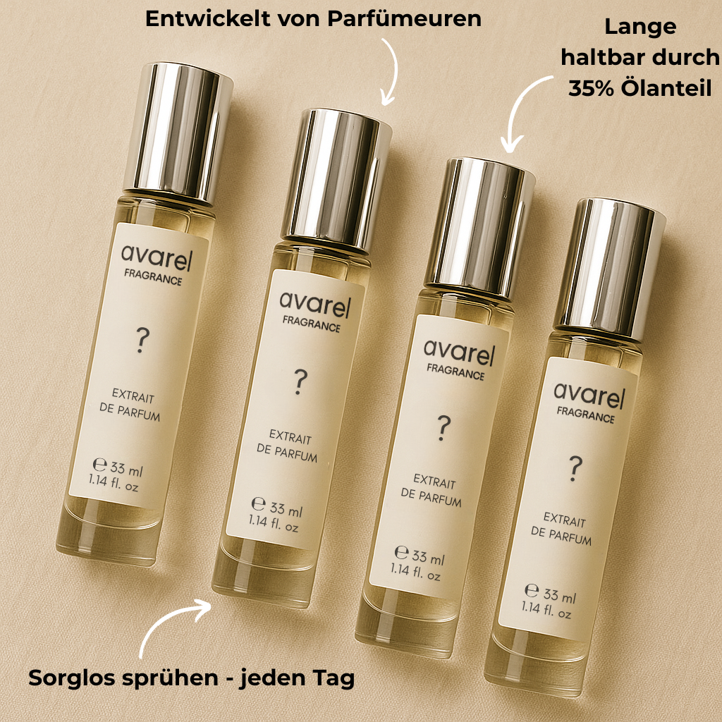 4x 33ml Düfte deiner Wahl